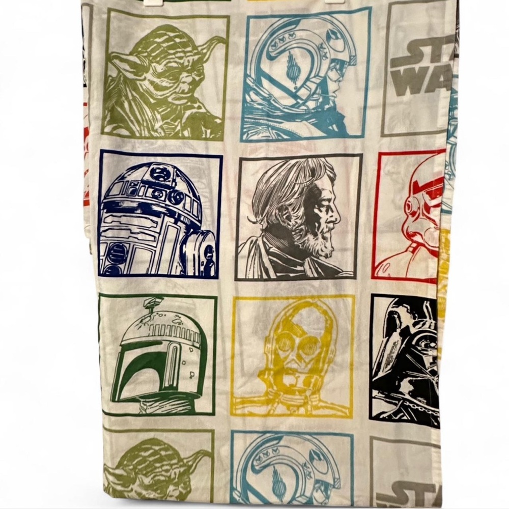 Disney Star Wars multi color Full Flat Sheet